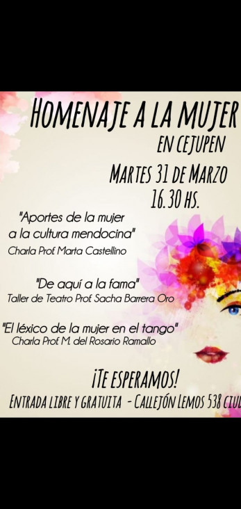 imagen Homenaje a la Mujer